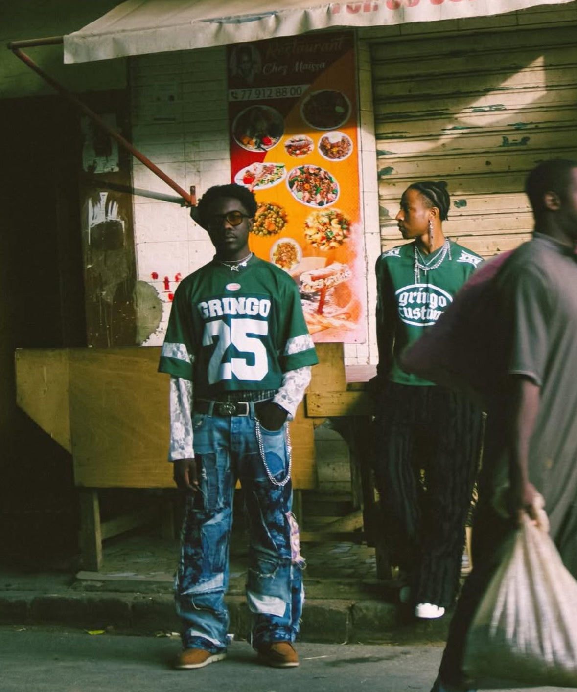 Jersey Streetwear Vert - Bantu