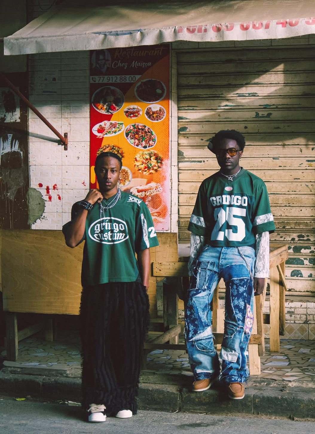 Jersey Streetwear Vert - Nkosi