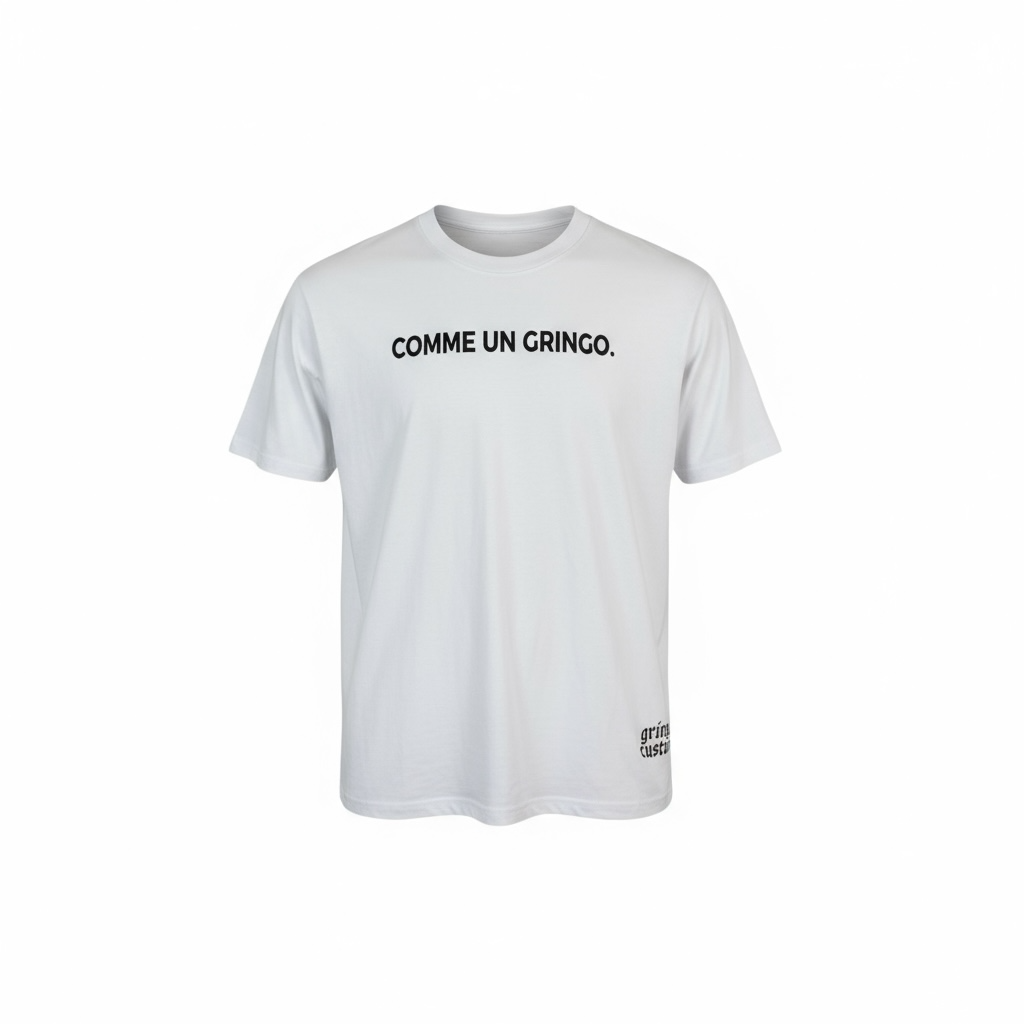 T-shirt Blanc Oversize or Crop – COMME UN GRINGO.